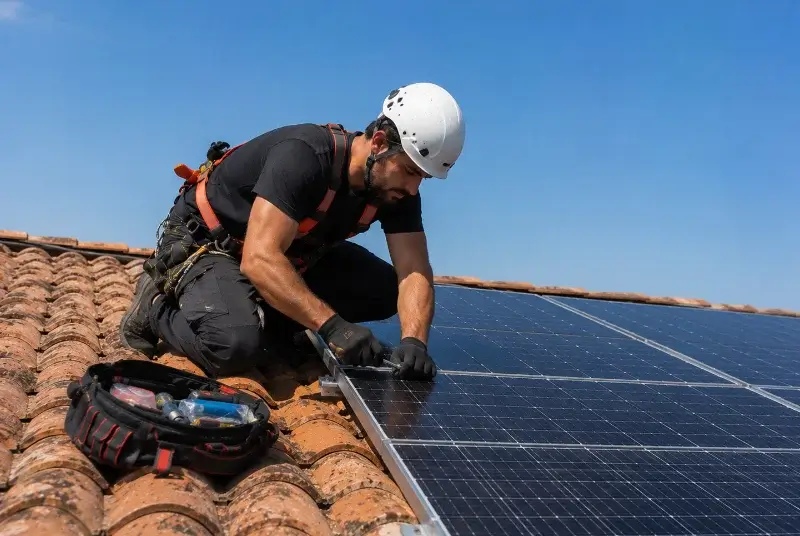 Maintenance et monitoring de panneaux solaires à Dieulefit